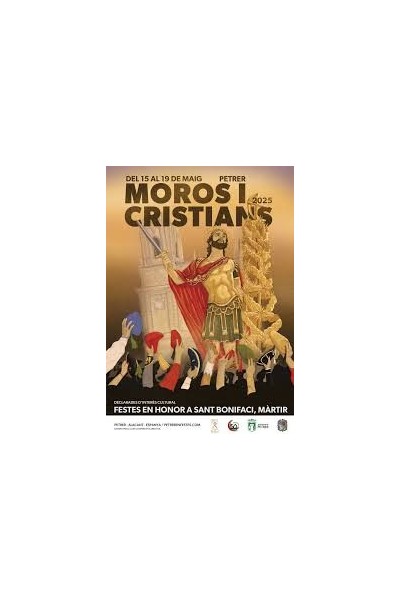 Moros i Cristians 2025. Del 15 al 19 de Maig. Petrer.